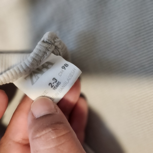 Zara Kids ribbed floral top - Picture 3 of 4